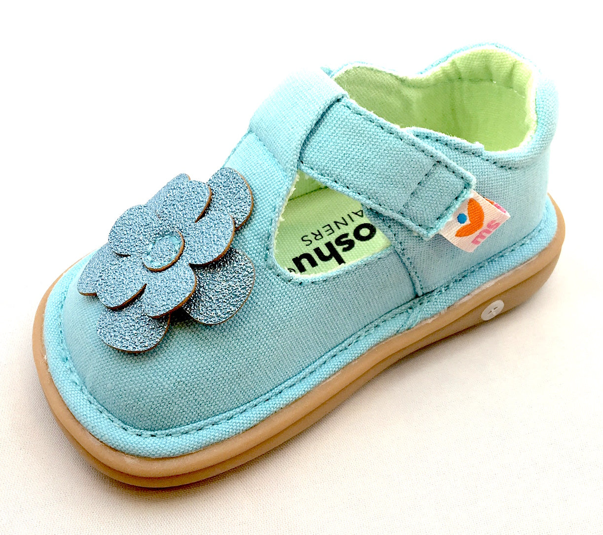 Evie T-Straps Toddler Squeaky Shoes - Main Image