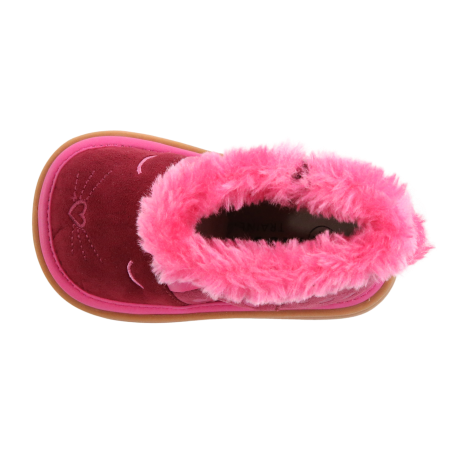 Ellexi Bunny Boot | Toddler Squeaky Shoes | mooshu TRAINERS | Let’s embrace the fall in this fun girls pink bunny boot. Your little one will be the talk of the playground! These Ellexi boots offer comfort, fun and a side of adventure. Let’s go play outside! 