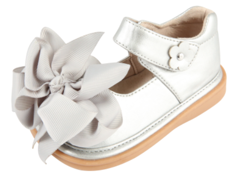 Ready Set Bow Mary Jane Toddler Squeaky Shoes