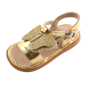 Vanessa Butterfly Sandal | Toddler Squeaky Shoes | mooshu TRAINERS | Girls meet Vanessa Butterfly! Vanessa meet your new best friend! Sparkly and fun Butterfly Sandal with adjustable ankle straps. Available in White, Silver, Gold & Pink