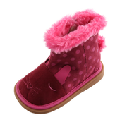 Ellexi Bunny Boot | Toddler Squeaky Shoes | mooshu TRAINERS | Let’s embrace the fall in this fun girls pink bunny boot. Your little one will be the talk of the playground! These Ellexi boots offer comfort, fun and a side of adventure. Let’s go play outside! 